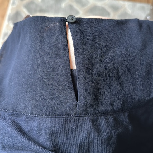 Navy Loft Sleeveless Dress - Picture 6 of 6